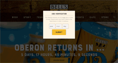 Desktop Screenshot of bellsbeer.com